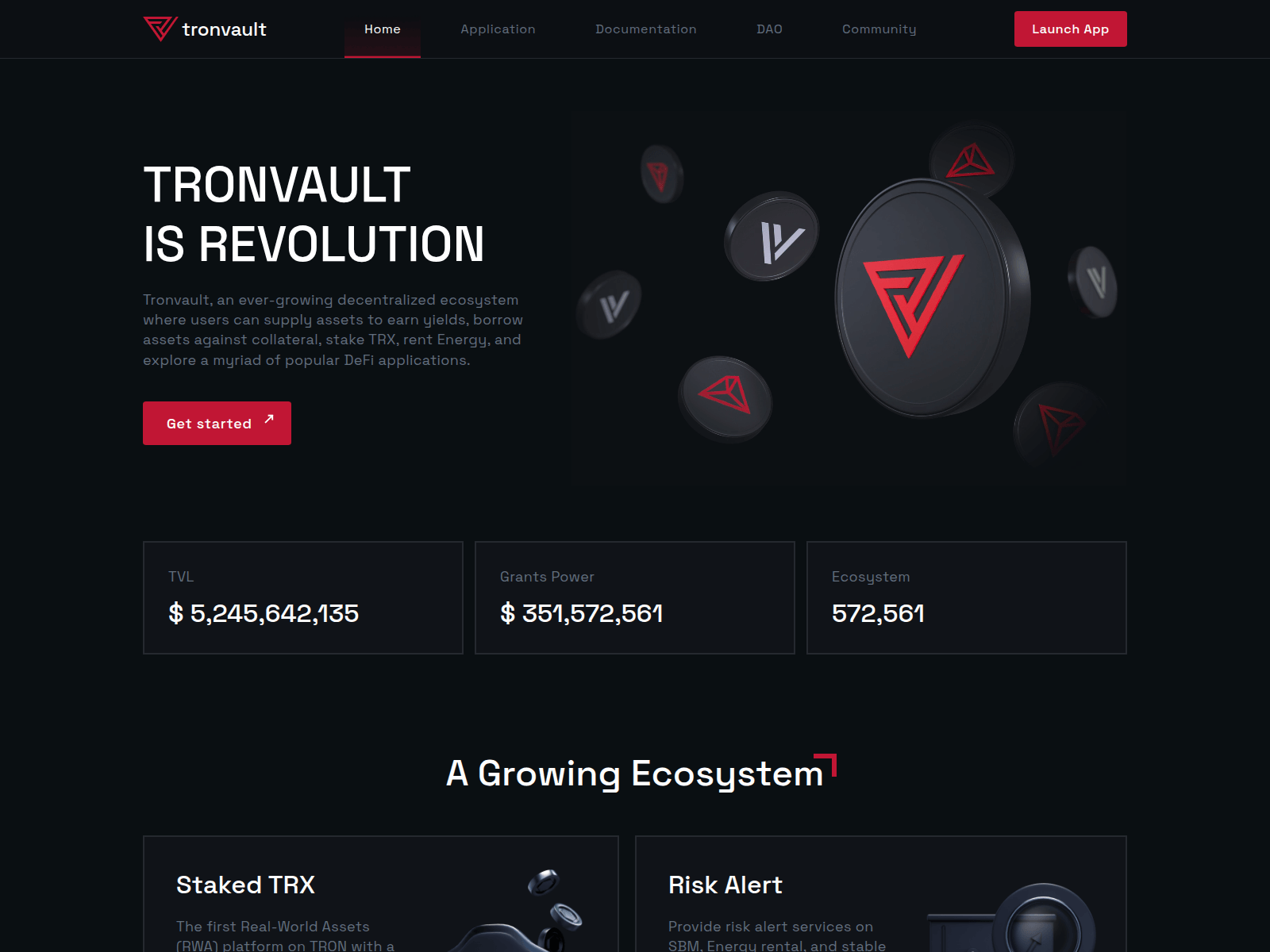 Screenshot of tronstation.top