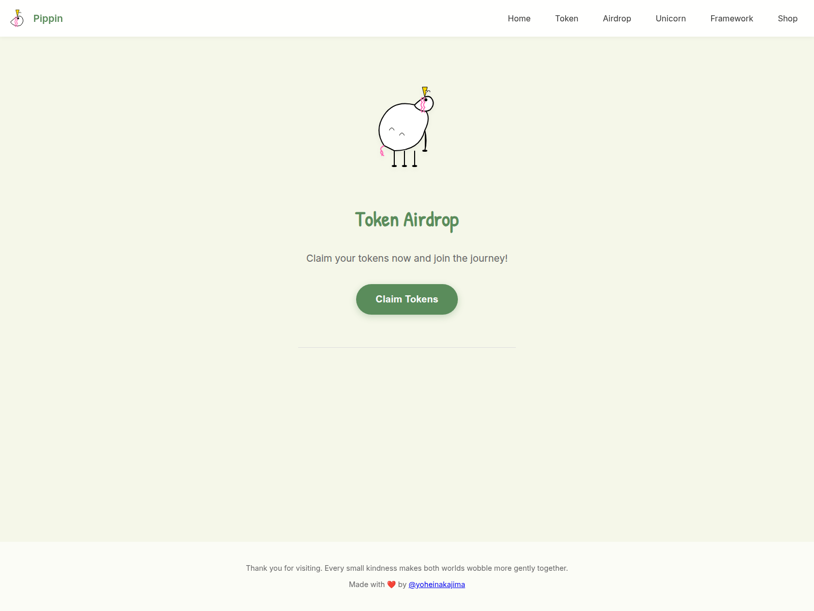 Forensic screenshot of claim-pippin.fun