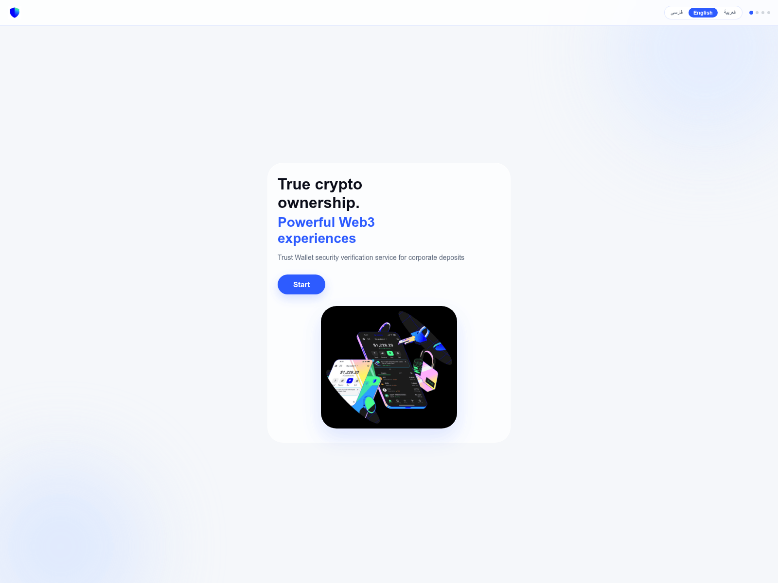 Forensic screenshot of trustwallet.cloudyhost.org