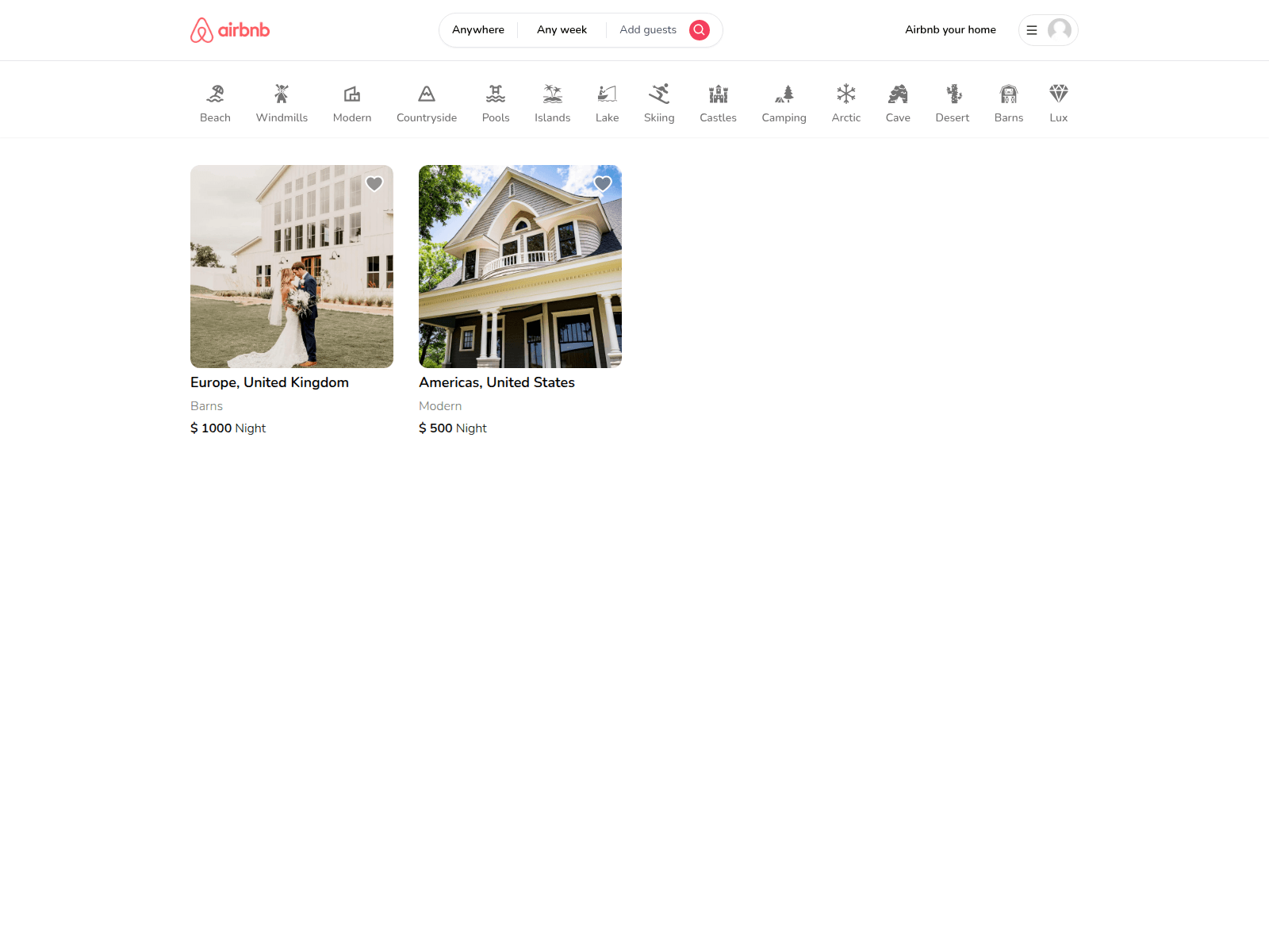 Screenshot of next13-airbnb-clone-psi.vercel.app