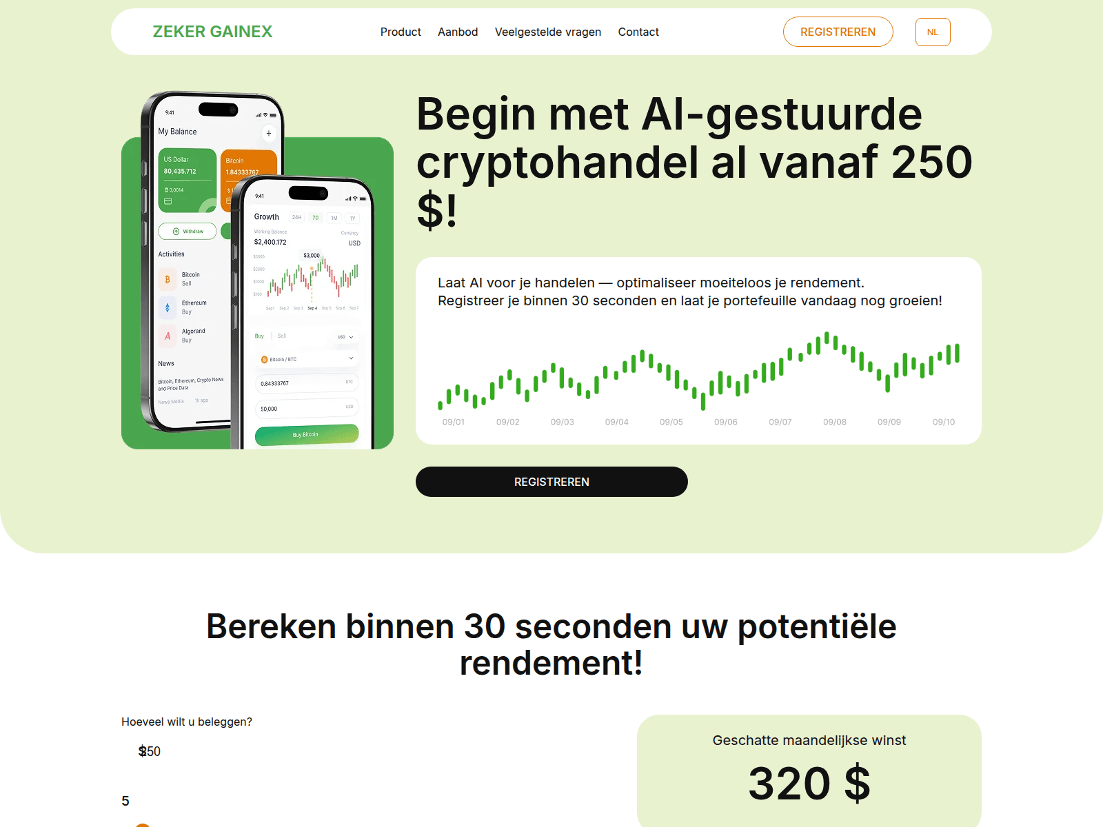 Forensic screenshot of zeker-gainex.com