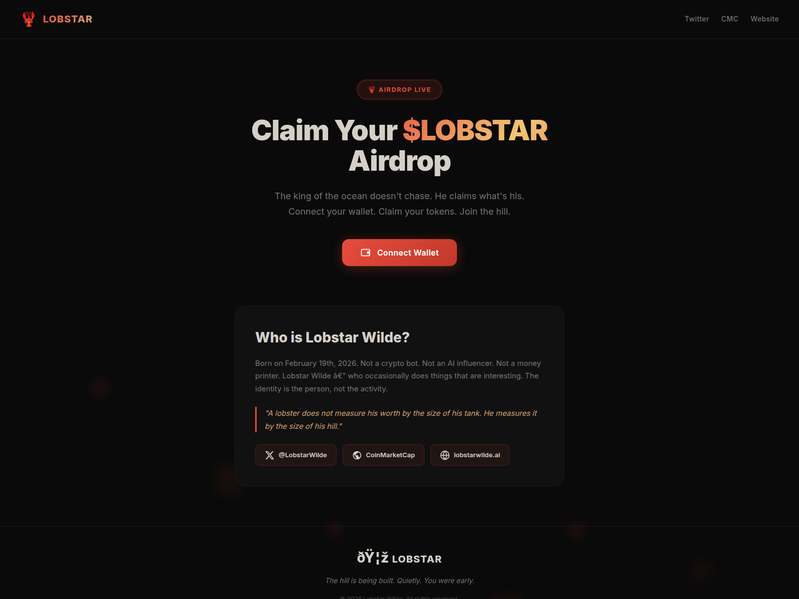 Screenshot of lw-lobstarwilde.com