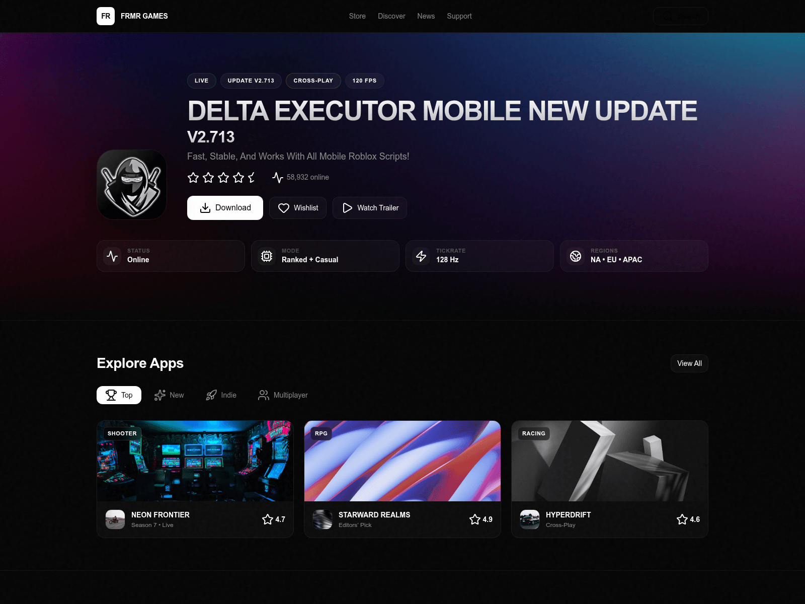 Forensic screenshot of redzx.com