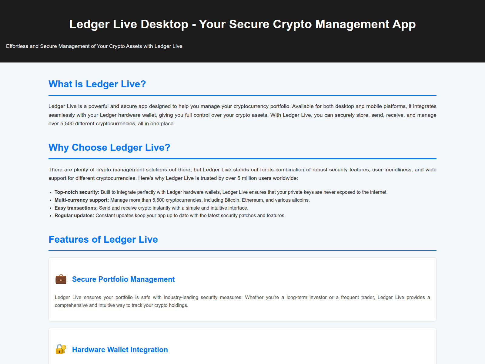 Screenshot of ledger-live-desktop-auth.pages.dev