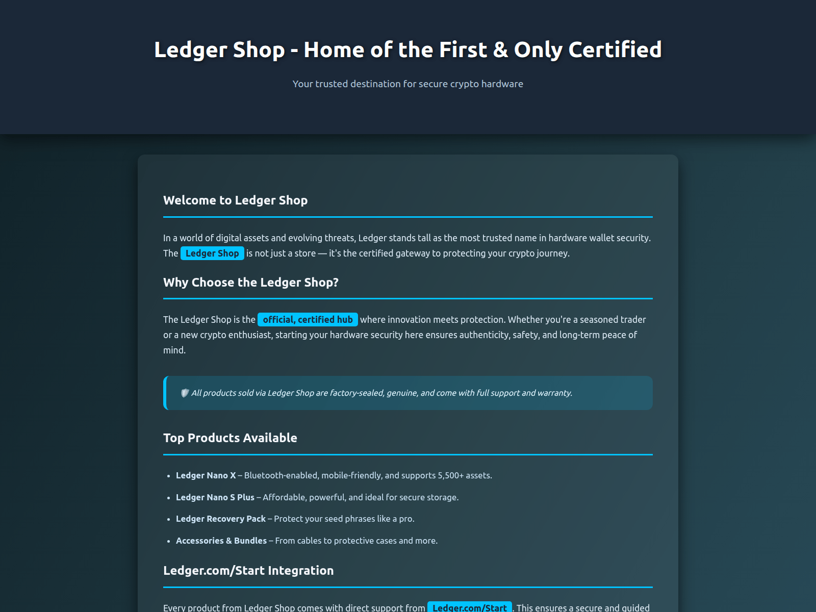 Screenshot of comm-ledger-access-us.pages.dev
