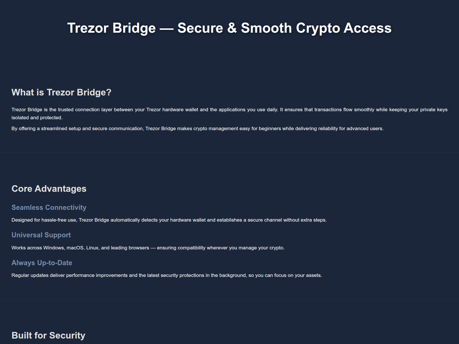 Screenshot of intro-bridge-trer.pages.dev