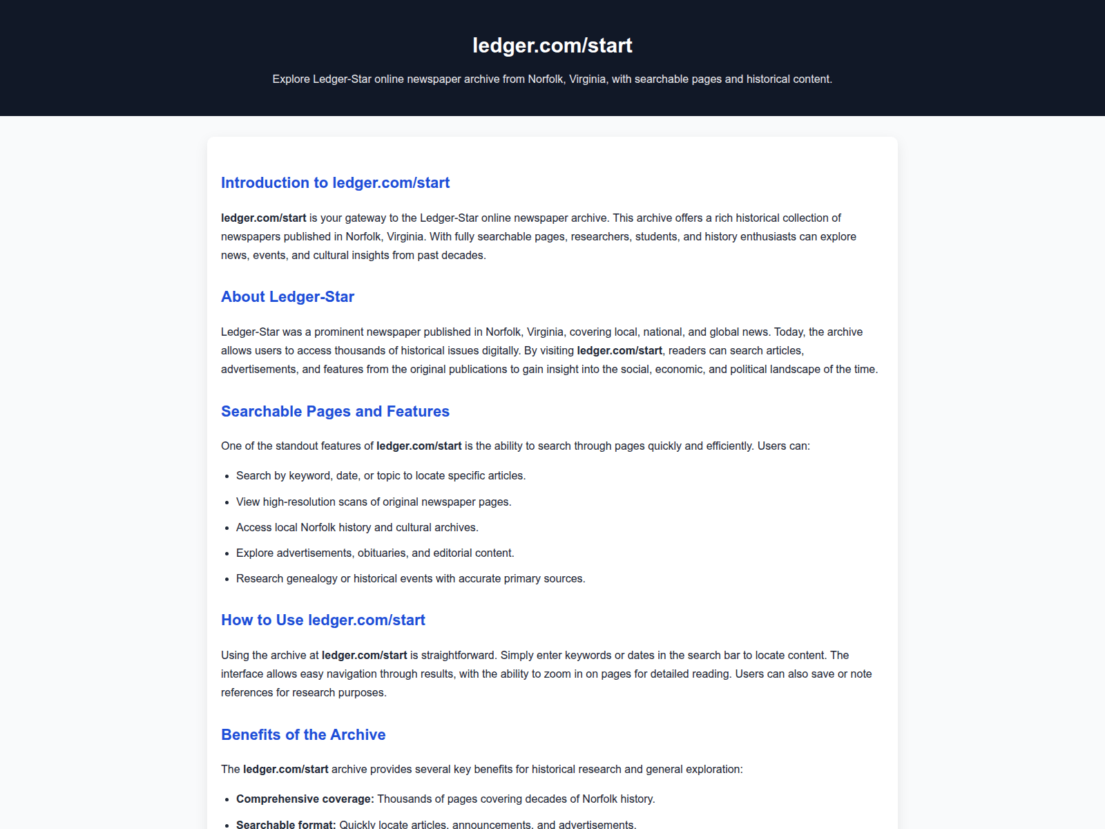 Screenshot of ledgercom-star.pages.dev