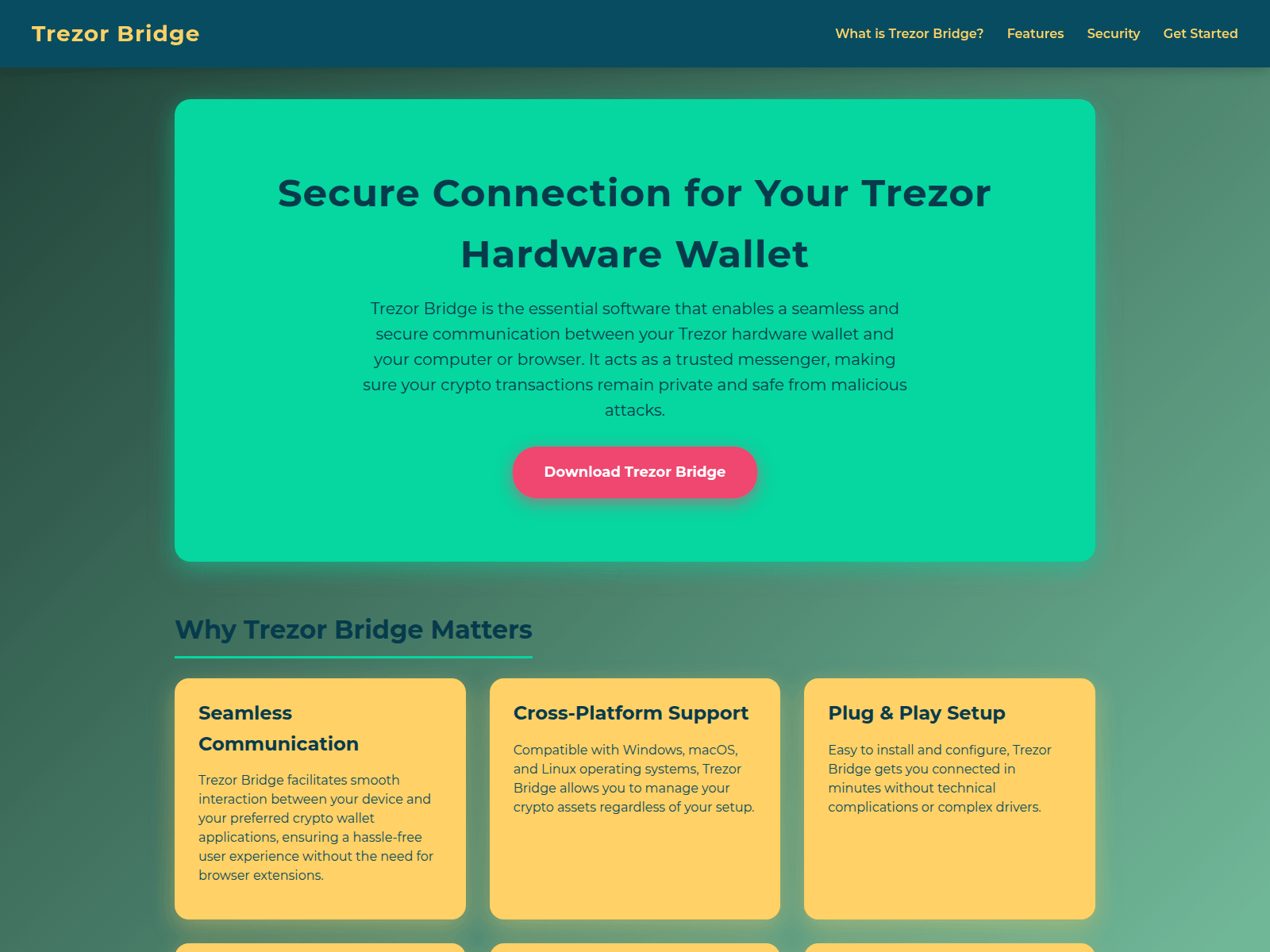 Screenshot of project-bridge-trzr.pages.dev