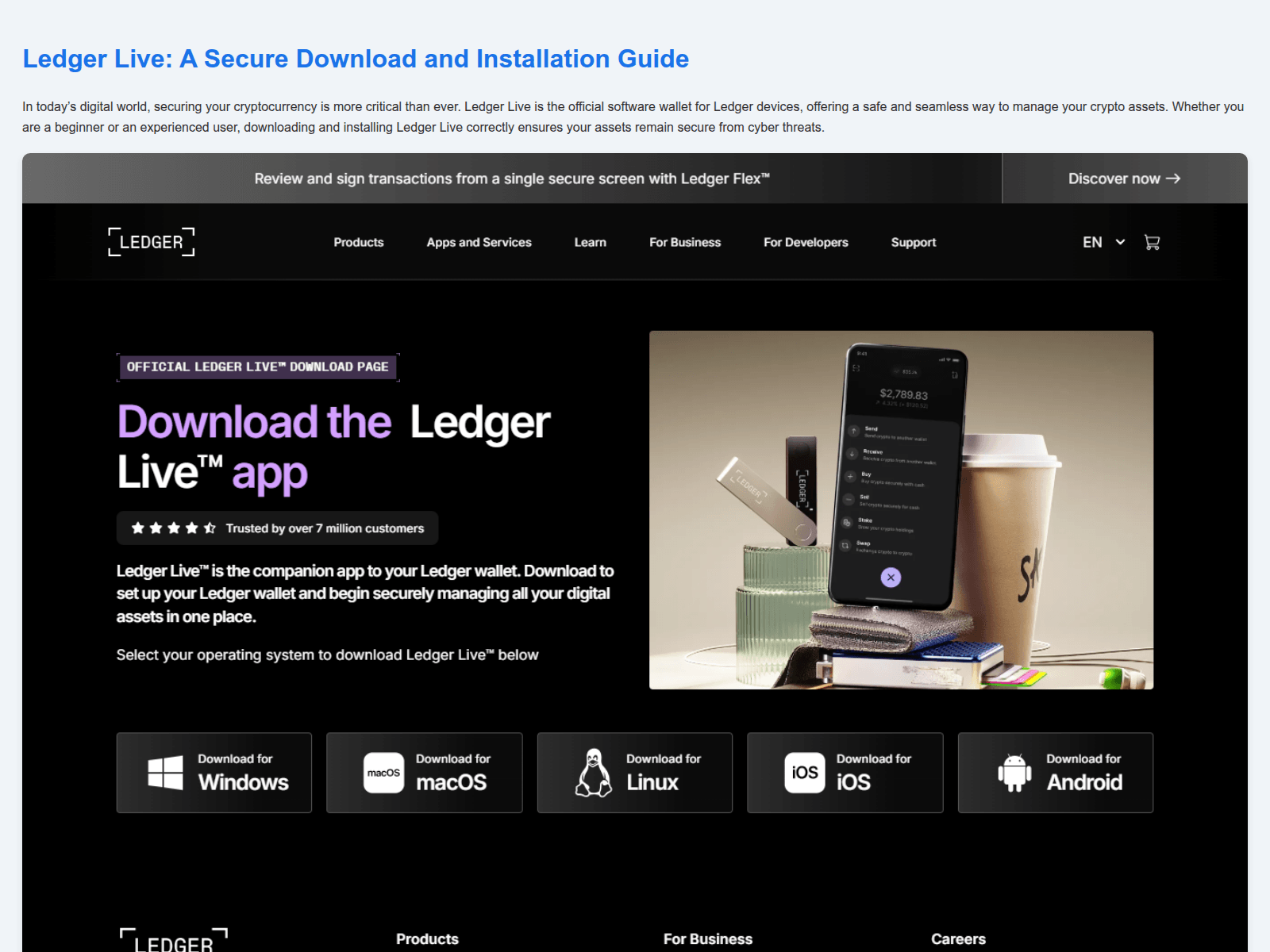 Forensic screenshot of strt-ledger-live-en-web.pages.dev