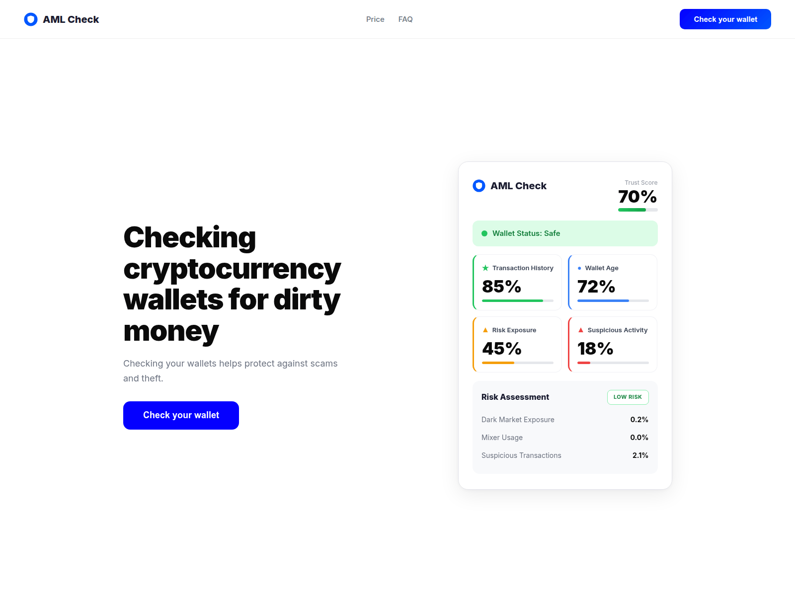 Forensic screenshot of amlcheck.sbs