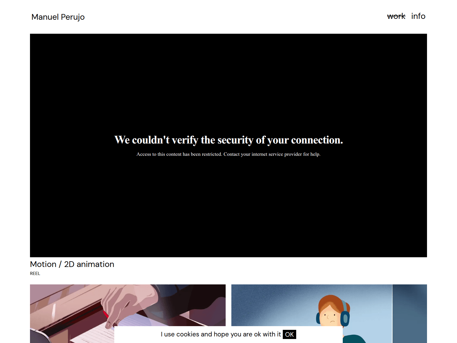 Screenshot of manuelperujo.com