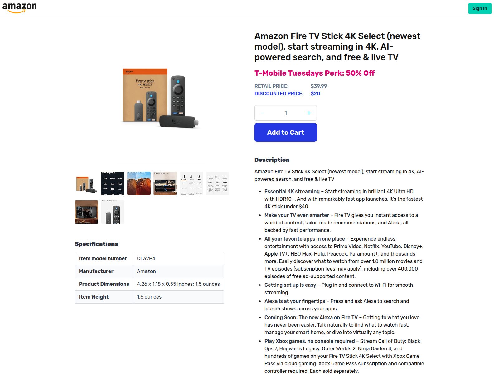 Screenshot of amazon.deviceperks.com