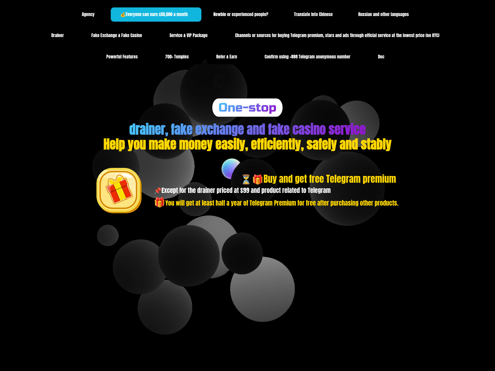 Screenshot of usdcdrainer.pages.dev