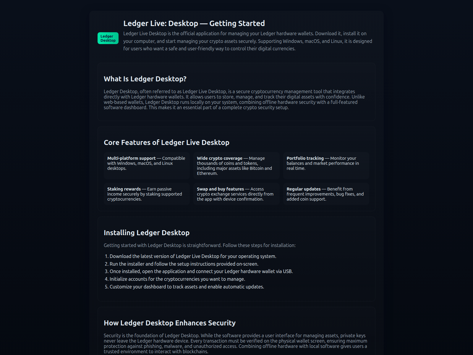 Screenshot of ledger-desk-top.pages.dev