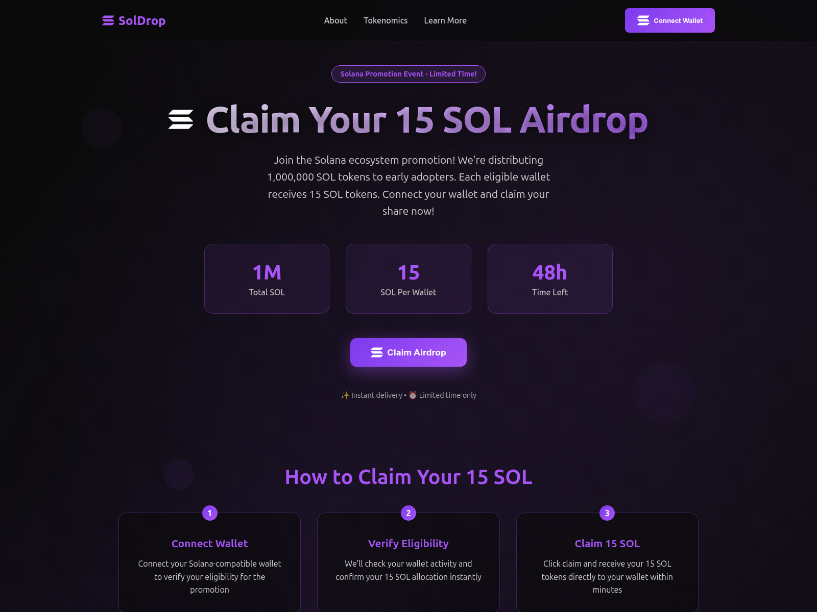 Screenshot of main-solan.app