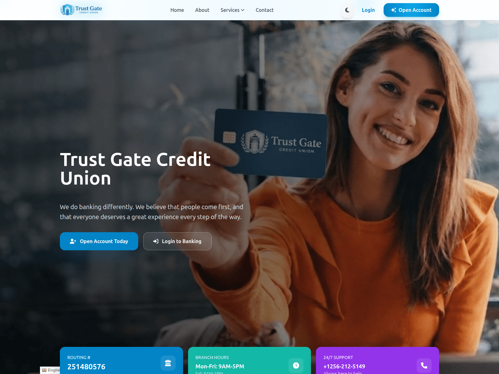 Forensic screenshot of trustgatecu.com