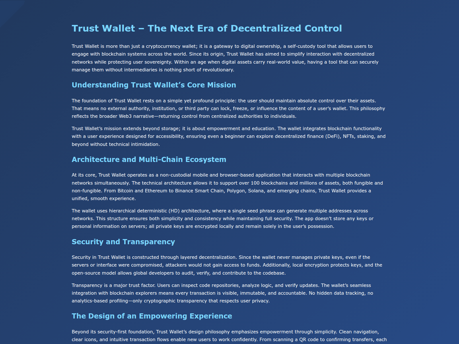 Screenshot of wallet-trustt-learn.pages.dev