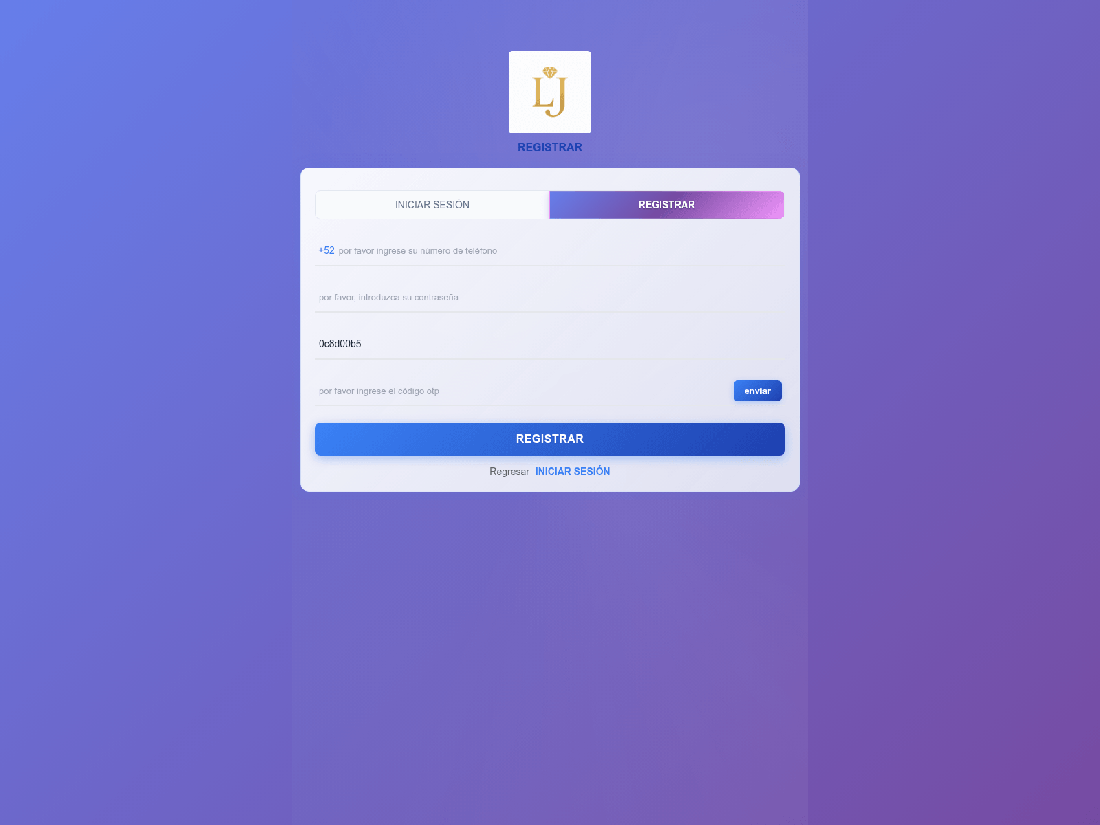 Screenshot of www.ljwew.shop