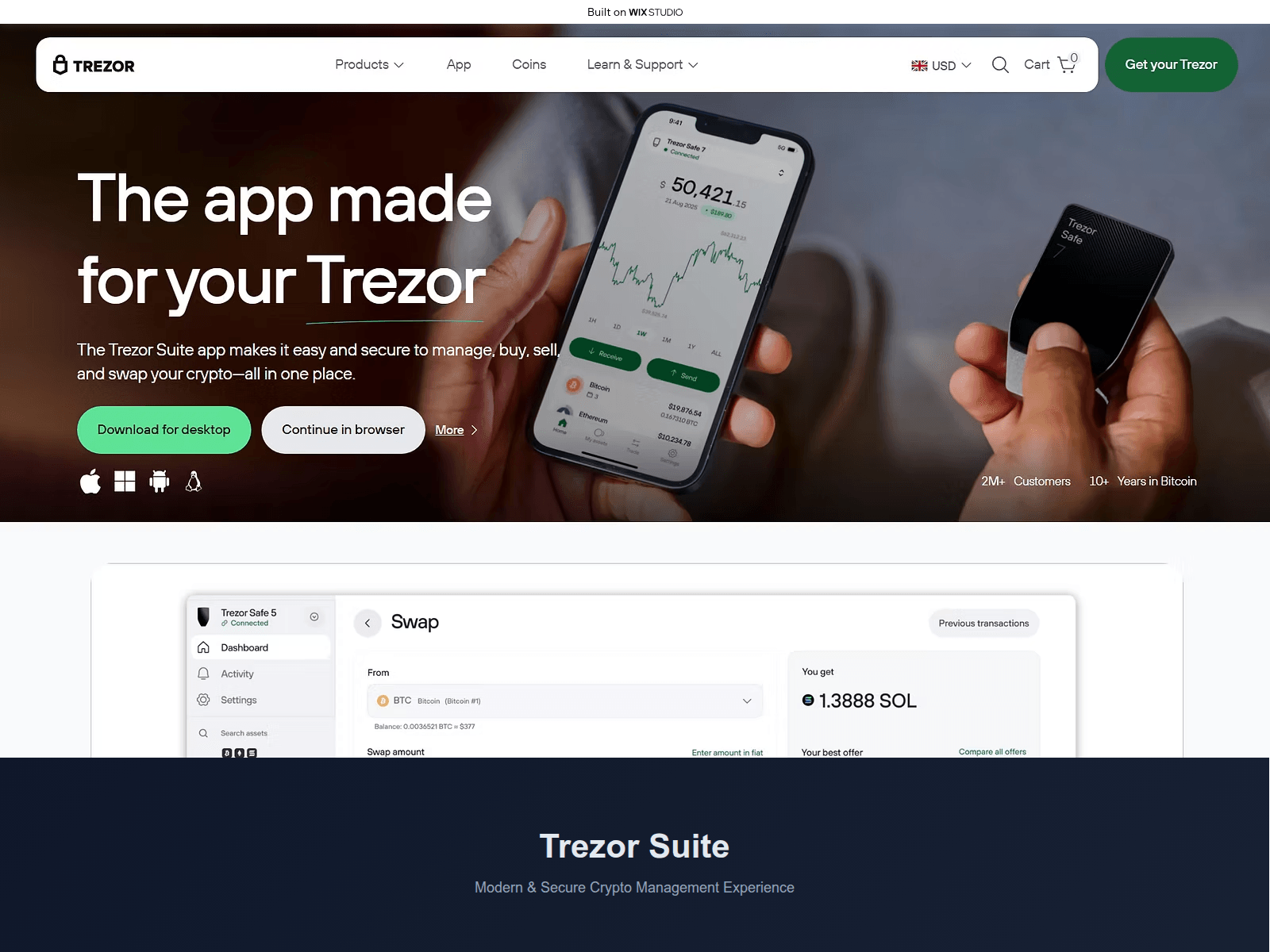 Forensic screenshot of suiteapp.wixstudio.com