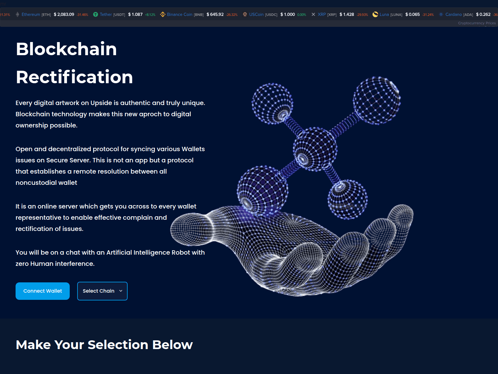 Forensic screenshot of hypertech.pages.dev