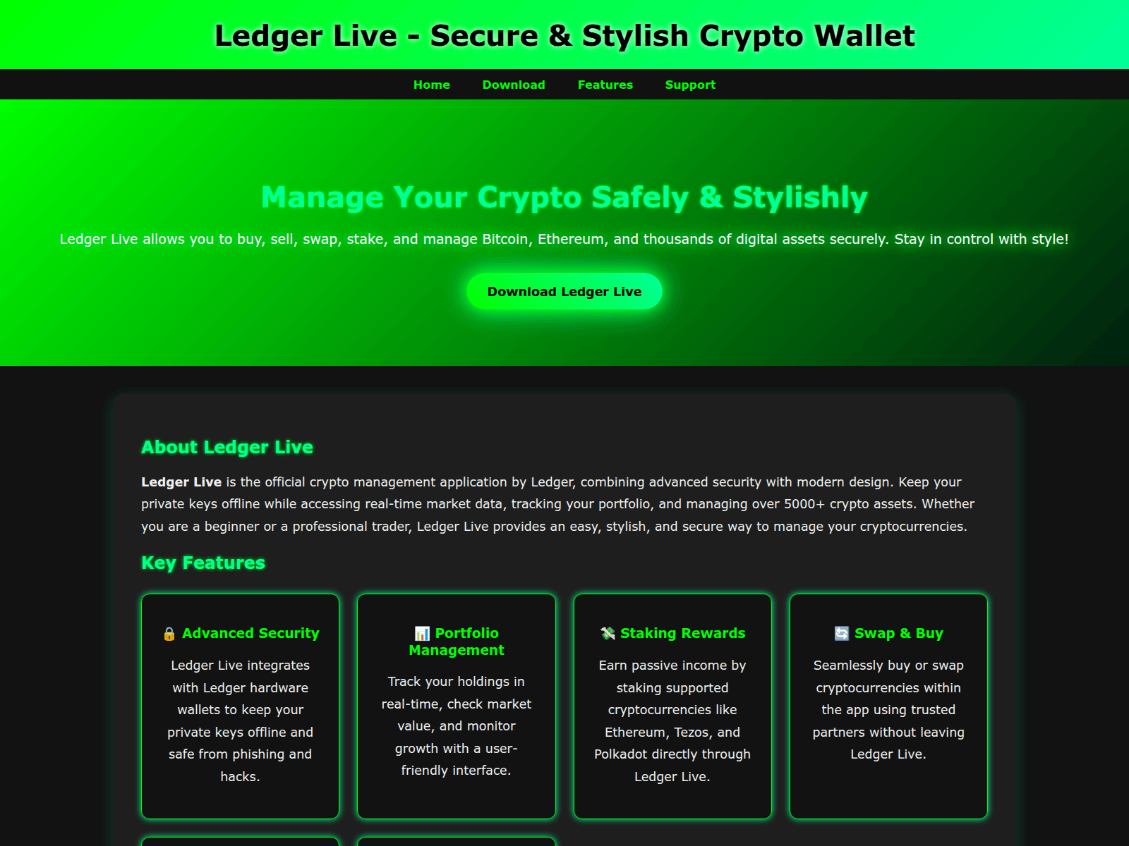 Forensic screenshot of guide-live-ledgir.pages.dev