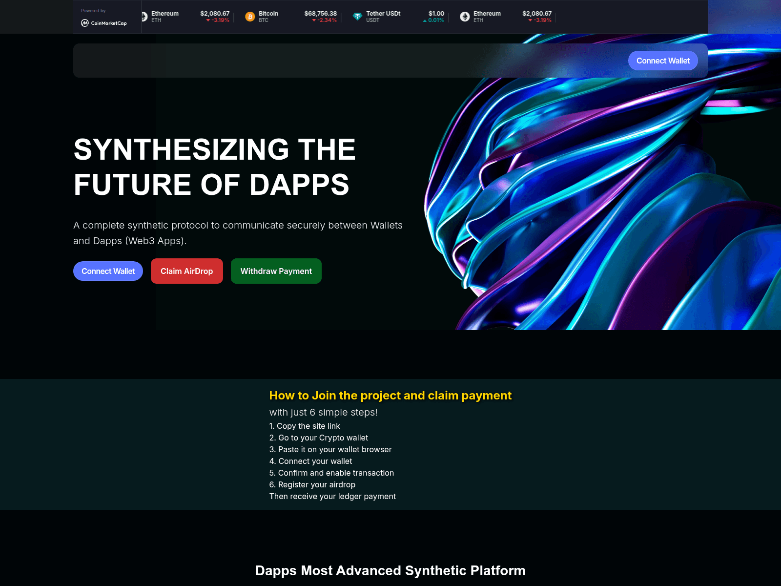 Screenshot of blockledger.online