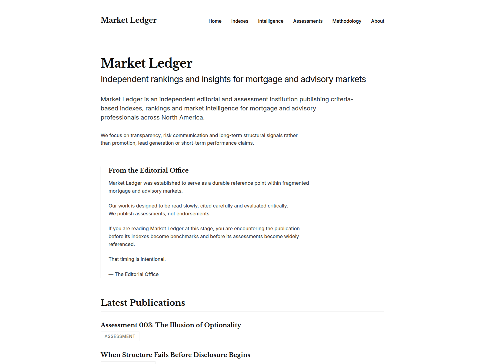 Forensic screenshot of market-ledger.pages.dev
