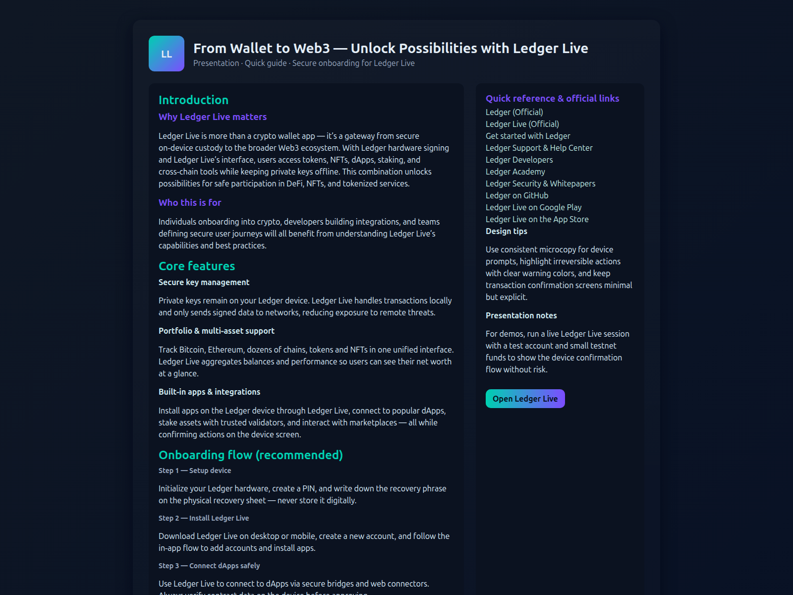 Forensic screenshot of ledg-r-live.pages.dev