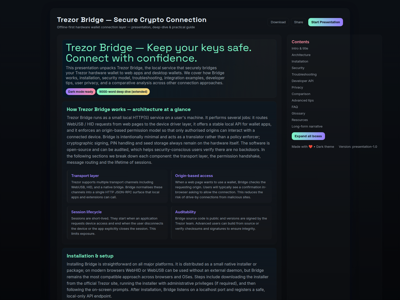 Forensic screenshot of io-trezo-bridge-in.pages.dev