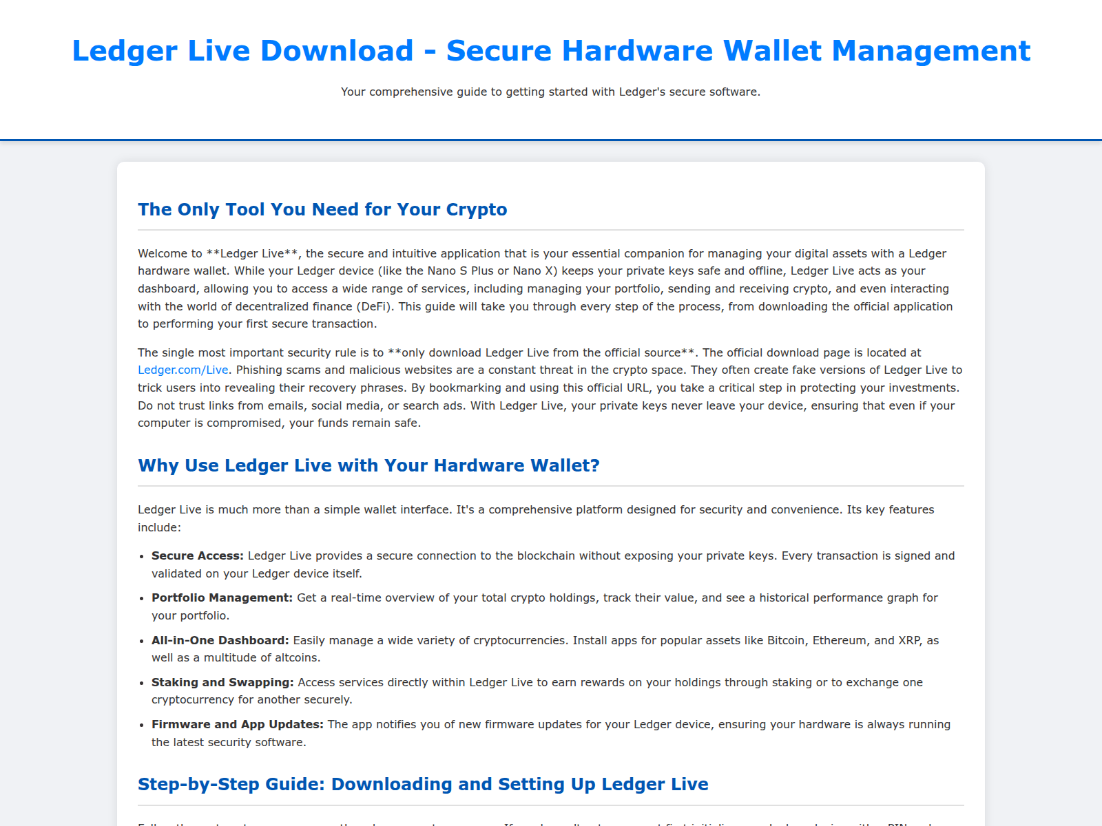Screenshot of desktop-ledgr-ion.pages.dev