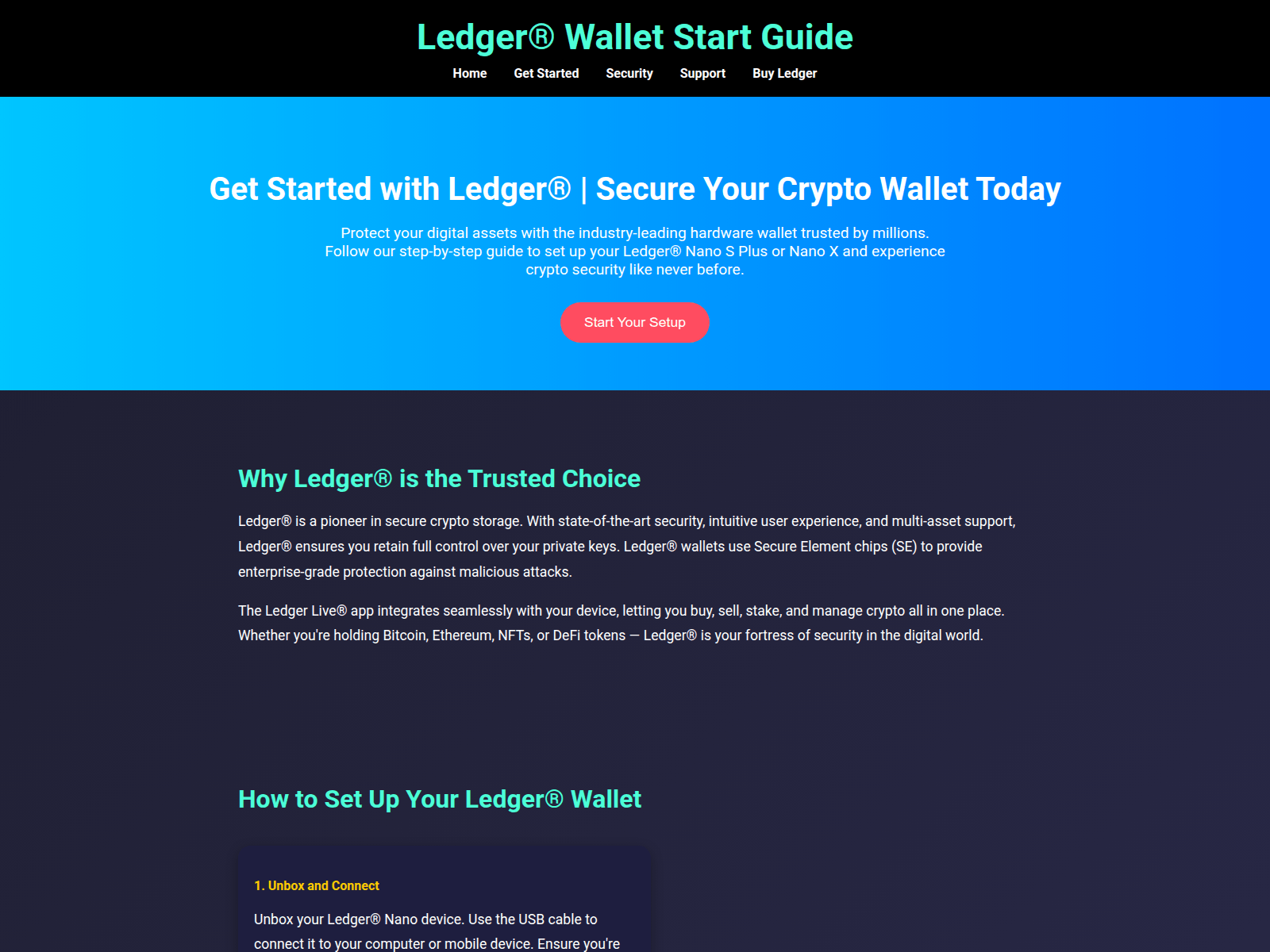 Forensic screenshot of ldgr-io-strt-acc.pages.dev
