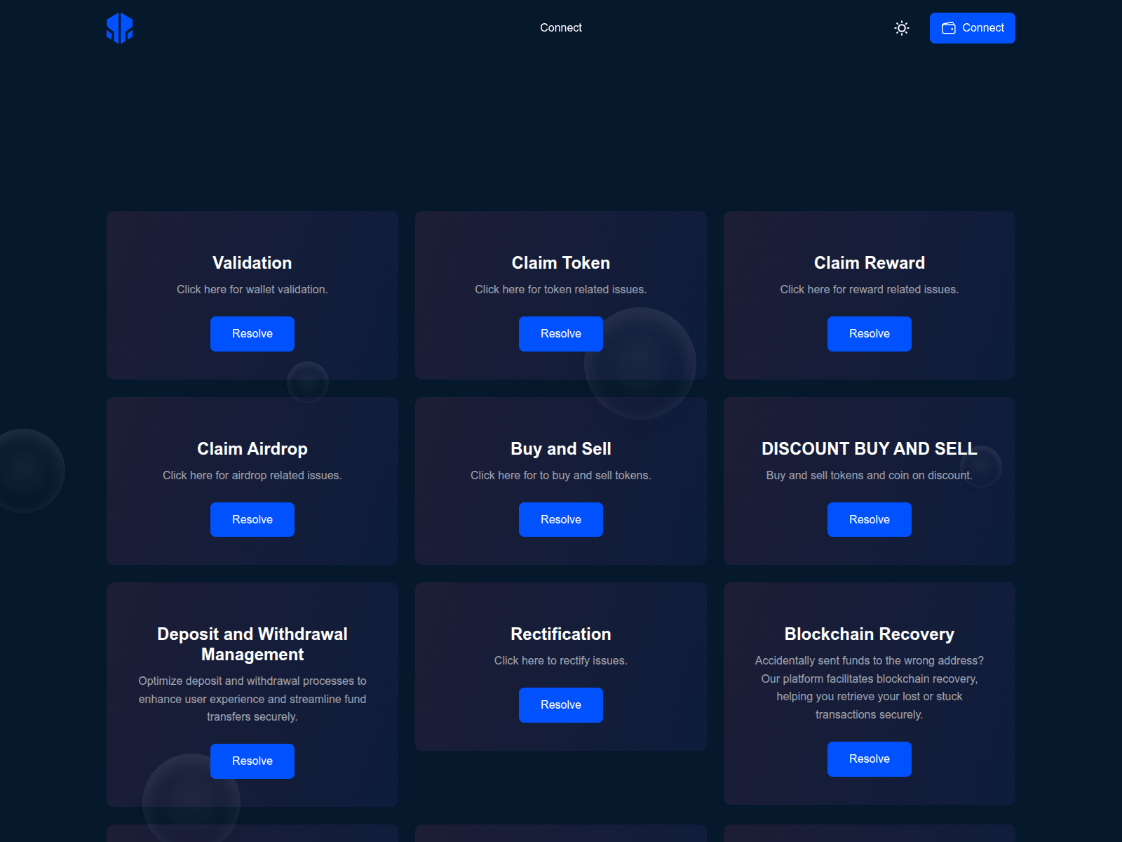 Screenshot of appnetfixup.pages.dev