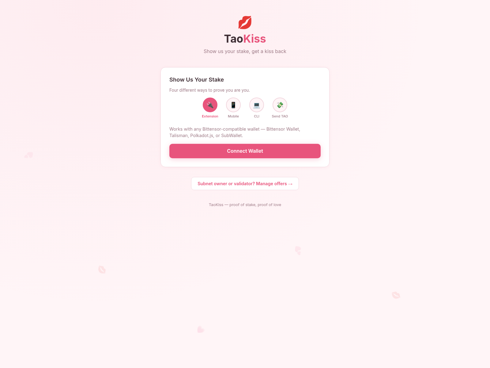 Forensic screenshot of taokiss.com