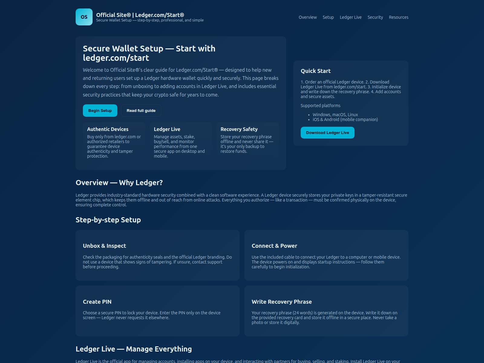 Forensic screenshot of start-ldge-io.pages.dev