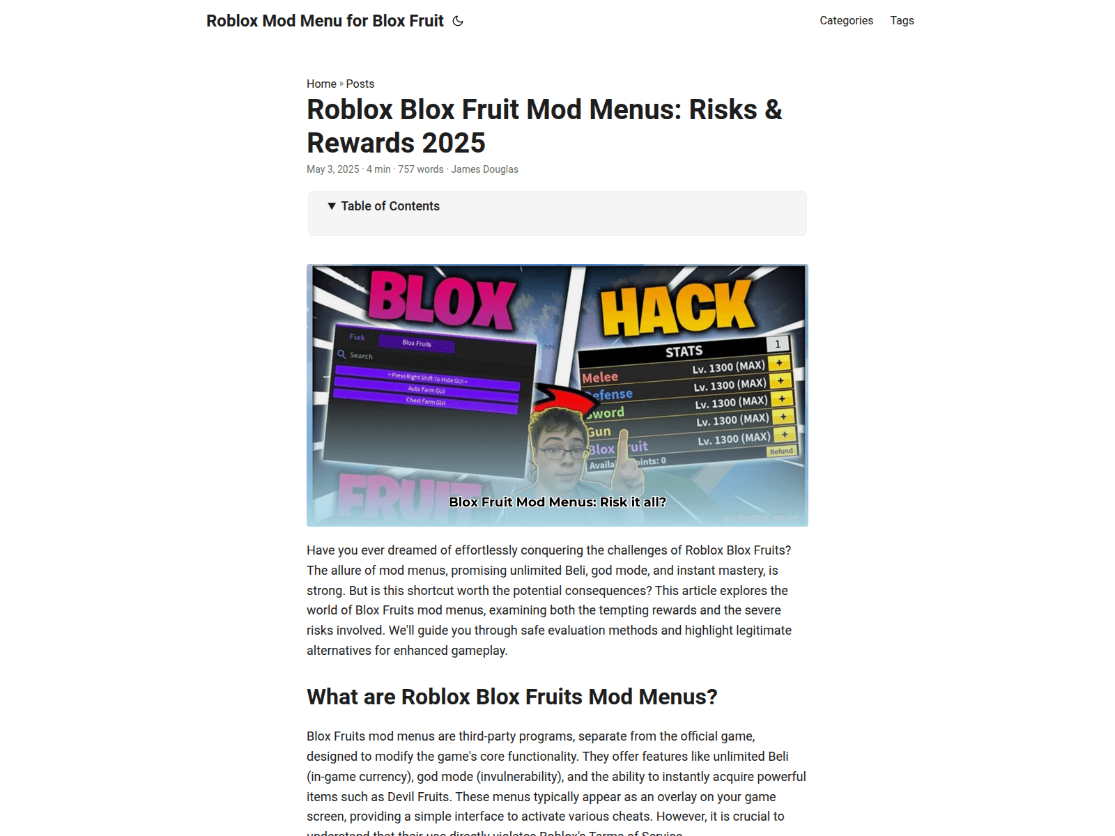 Forensic screenshot of roblox-mod-menu-for-blox-fruit.pages.dev