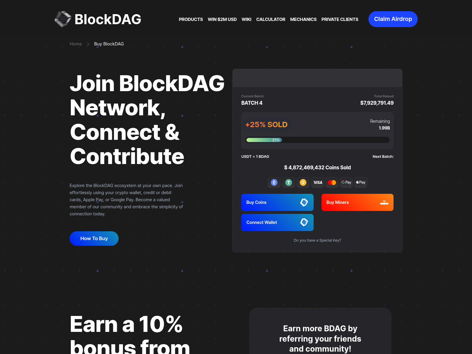 Forensic screenshot of blockdag-networks.pages.dev