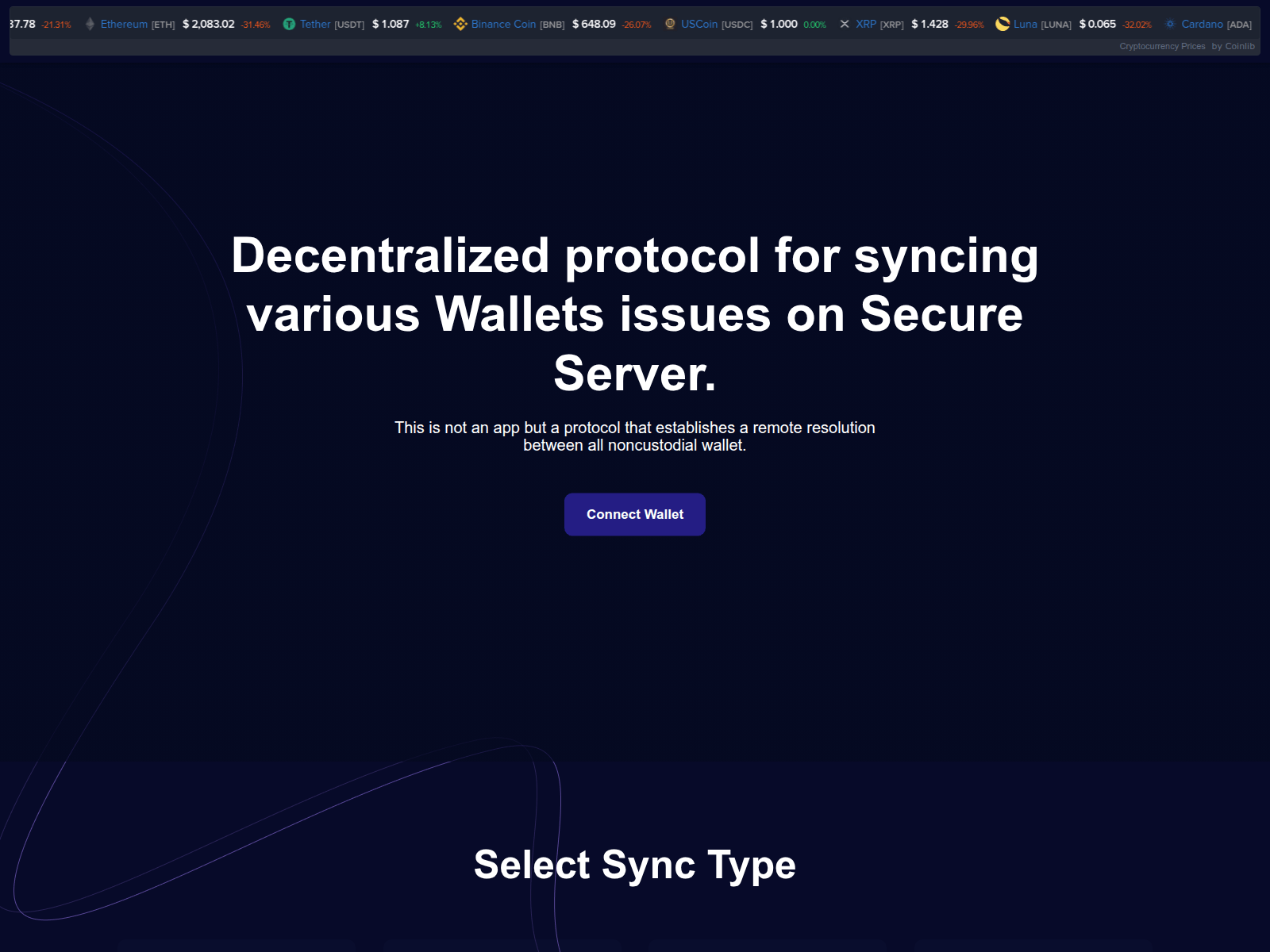 Forensic screenshot of blockconfig.pages.dev