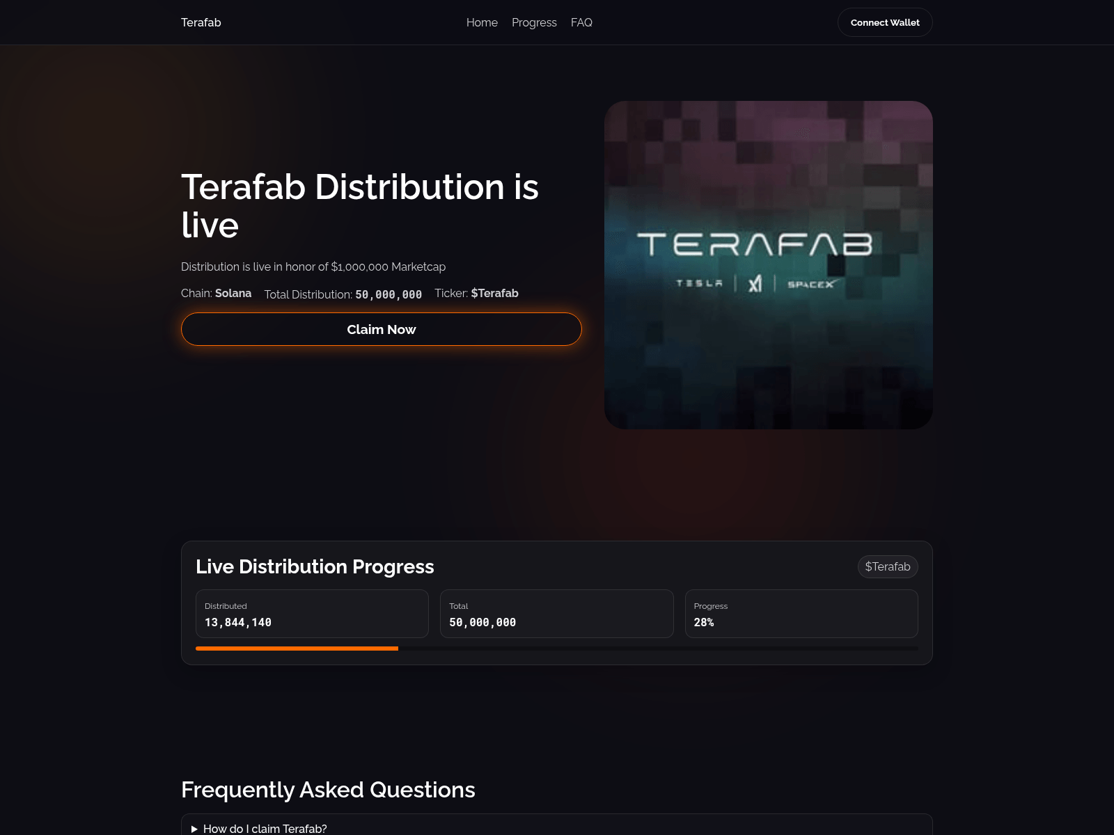 Screenshot of tera-fab.lol