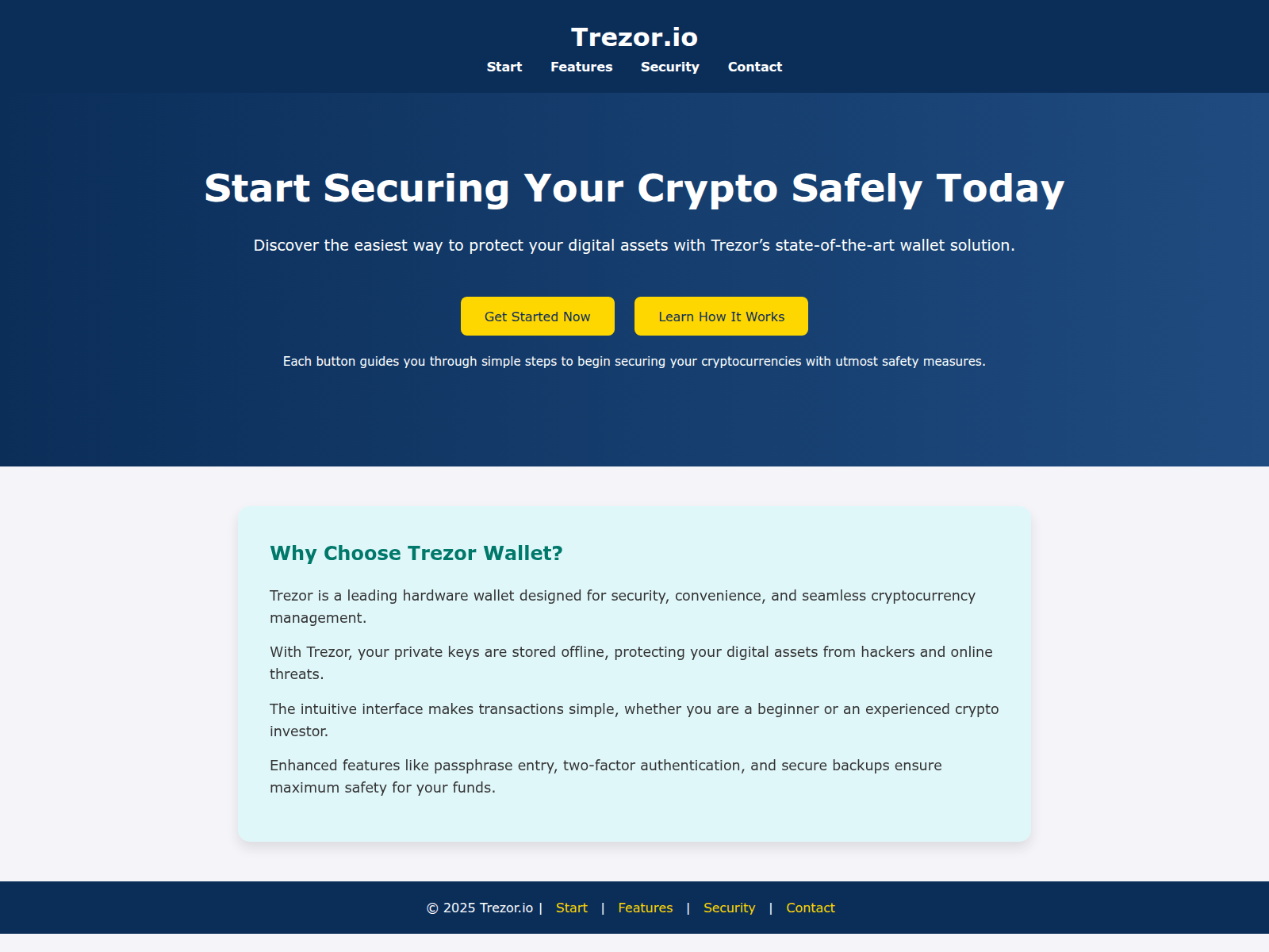 Screenshot of secure-trezrio-srt.pages.dev