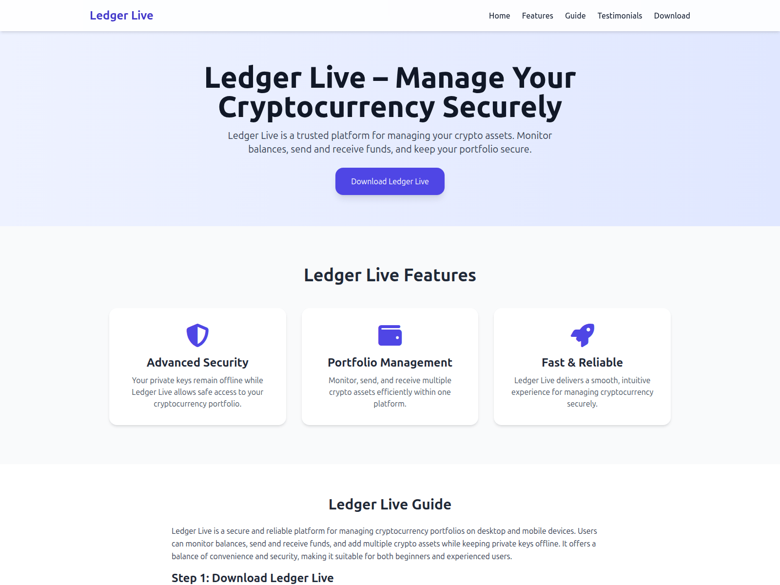 Forensic screenshot of en-ledgere-live.pages.dev
