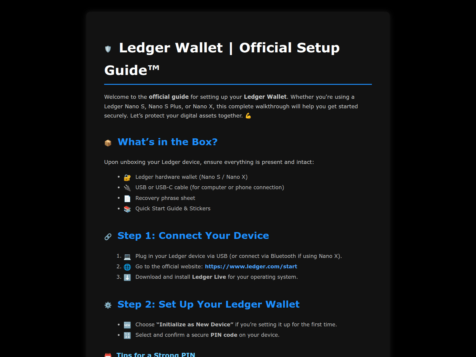 Screenshot of support-ldgr-wallet.pages.dev
