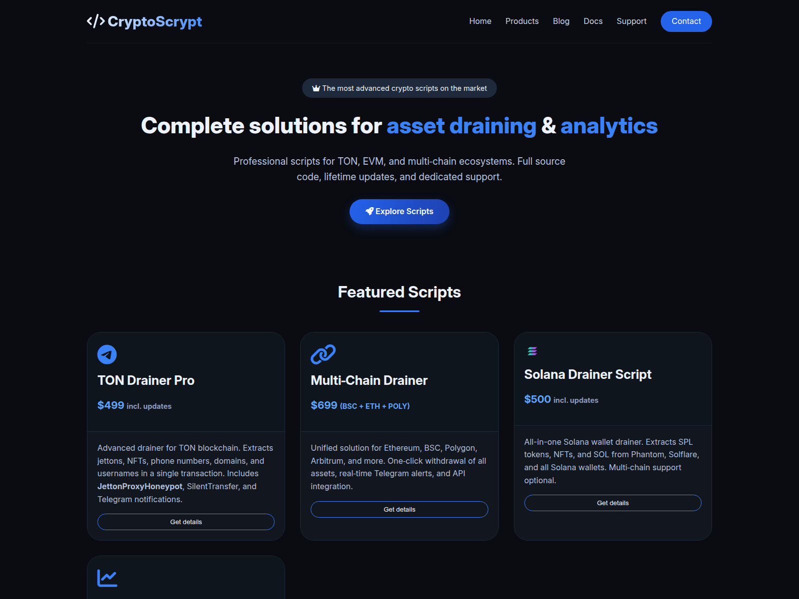 Screenshot of cryptoscript.top