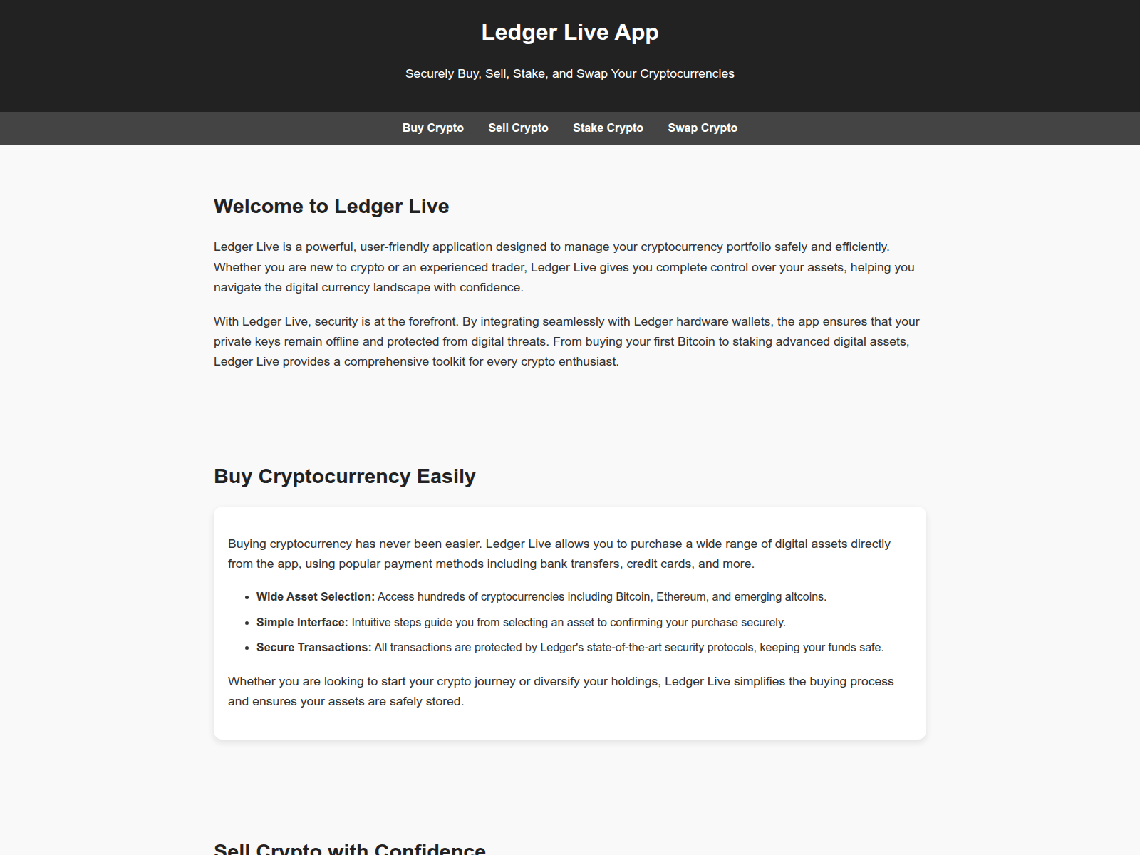 Forensic screenshot of ledger-auth-start-live.pages.dev