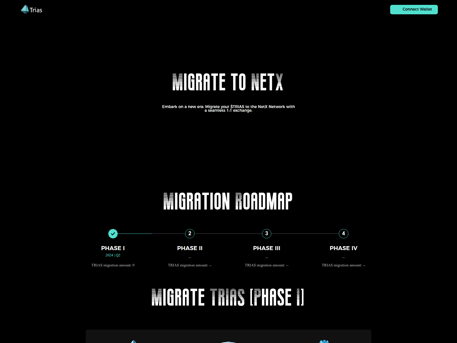 Screenshot of trias-one.pages.dev