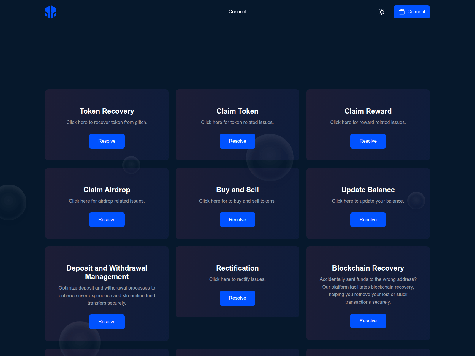 Forensic screenshot of blocks-resolved.pages.dev