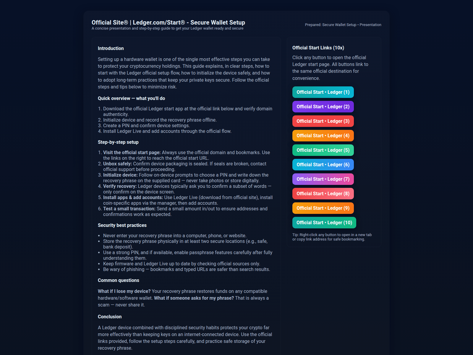 Forensic screenshot of start-ldger-e.pages.dev