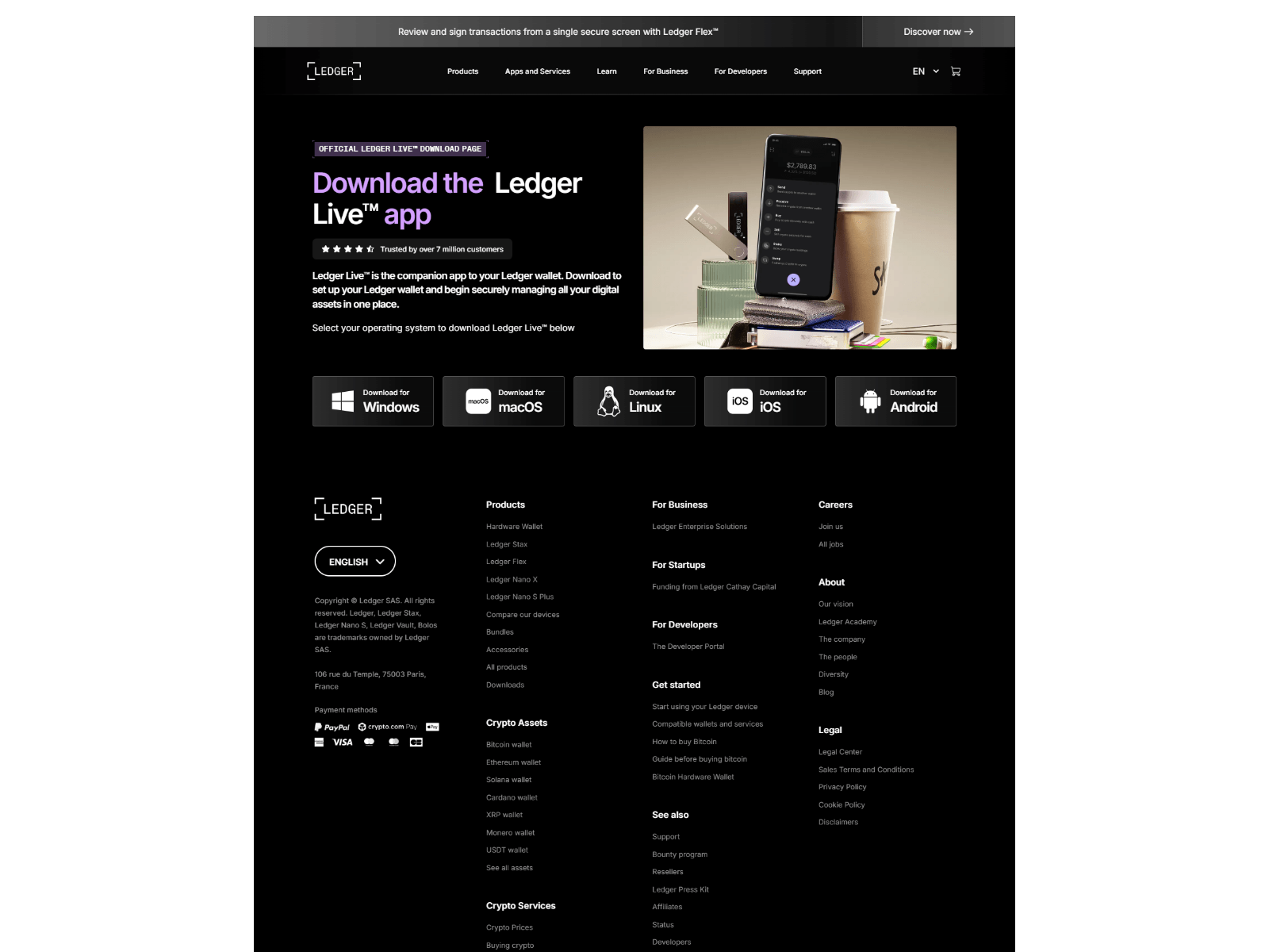 Screenshot of user-ledgr-strt-com.pages.dev