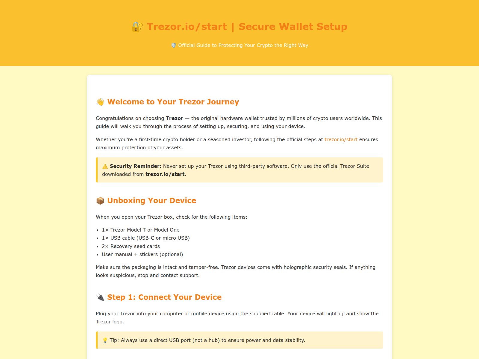 Forensic screenshot of trezer-io-faq.pages.dev