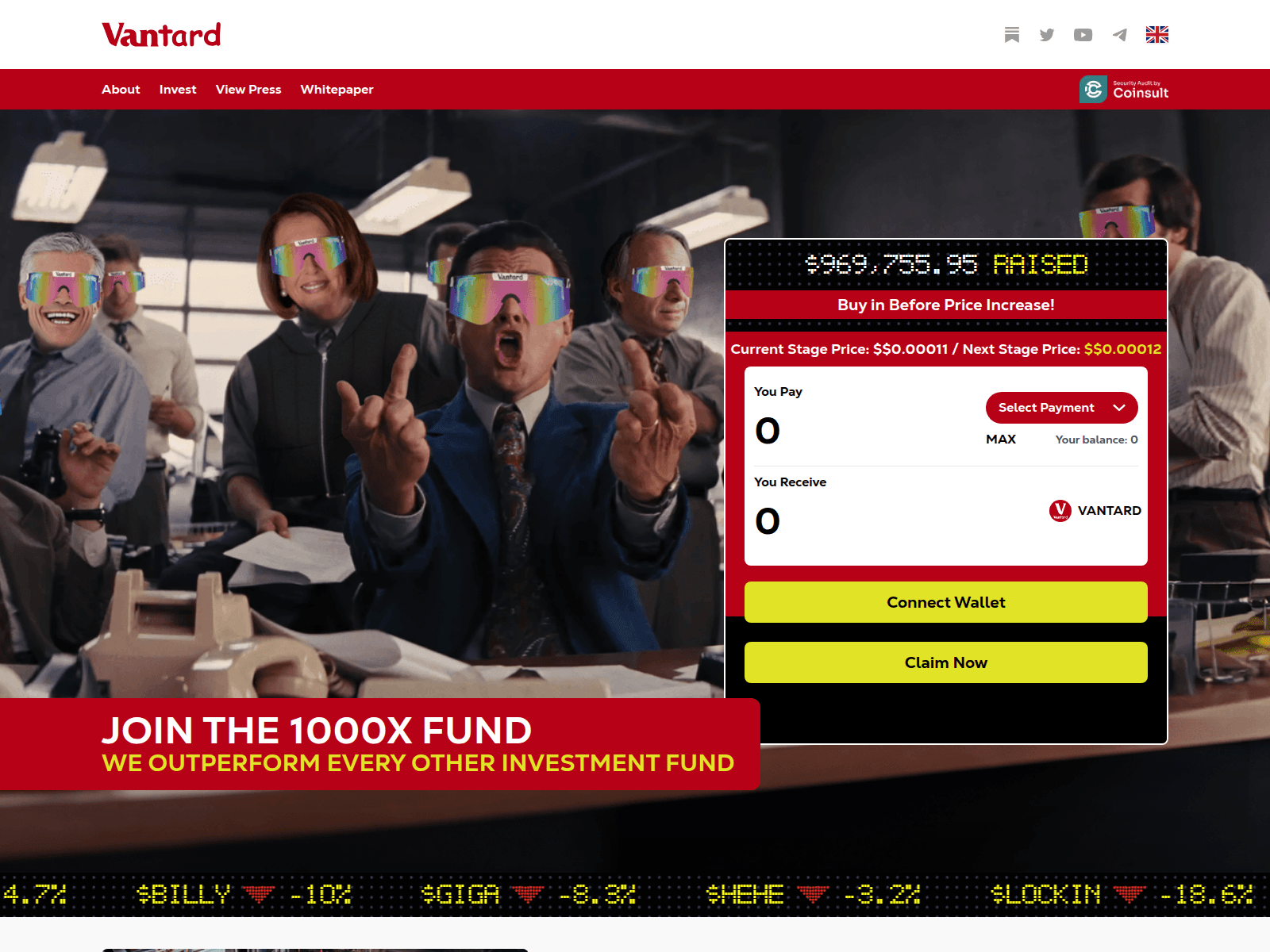 Forensic screenshot of vantardweb.pages.dev