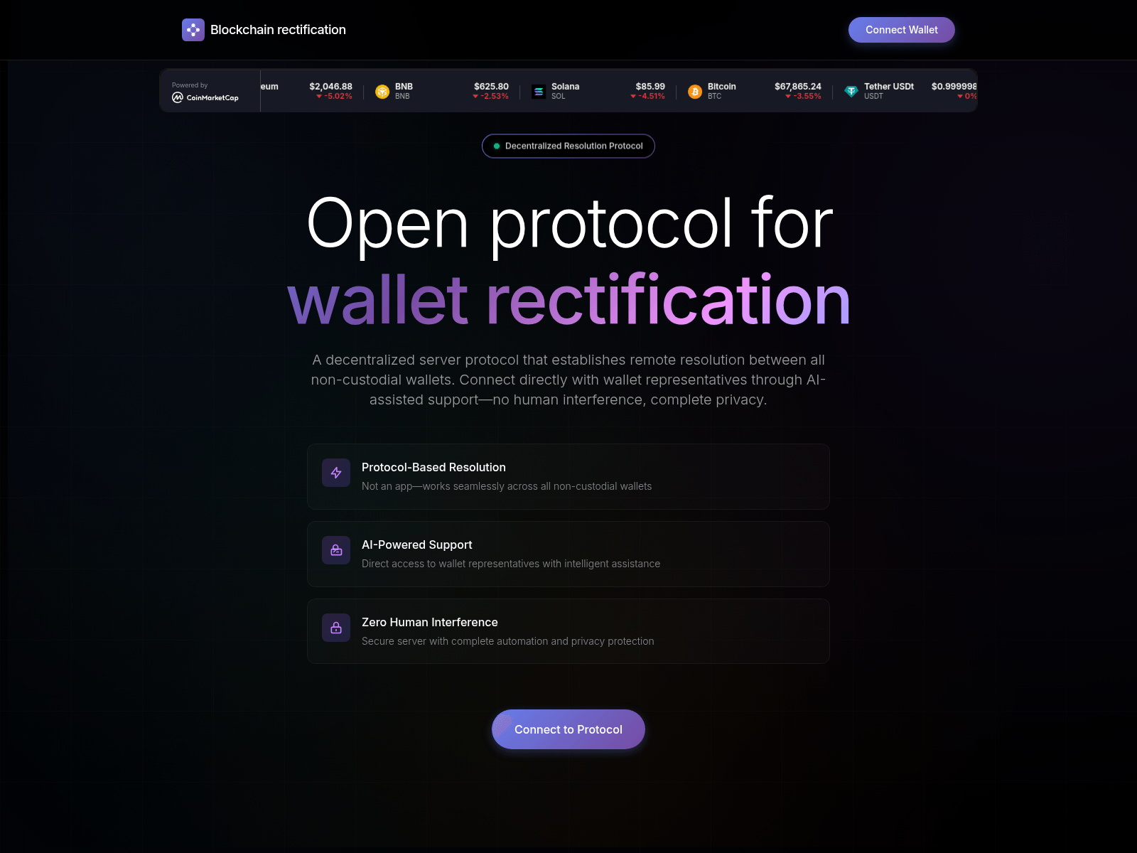 Screenshot of wethdexresolve.pages.dev
